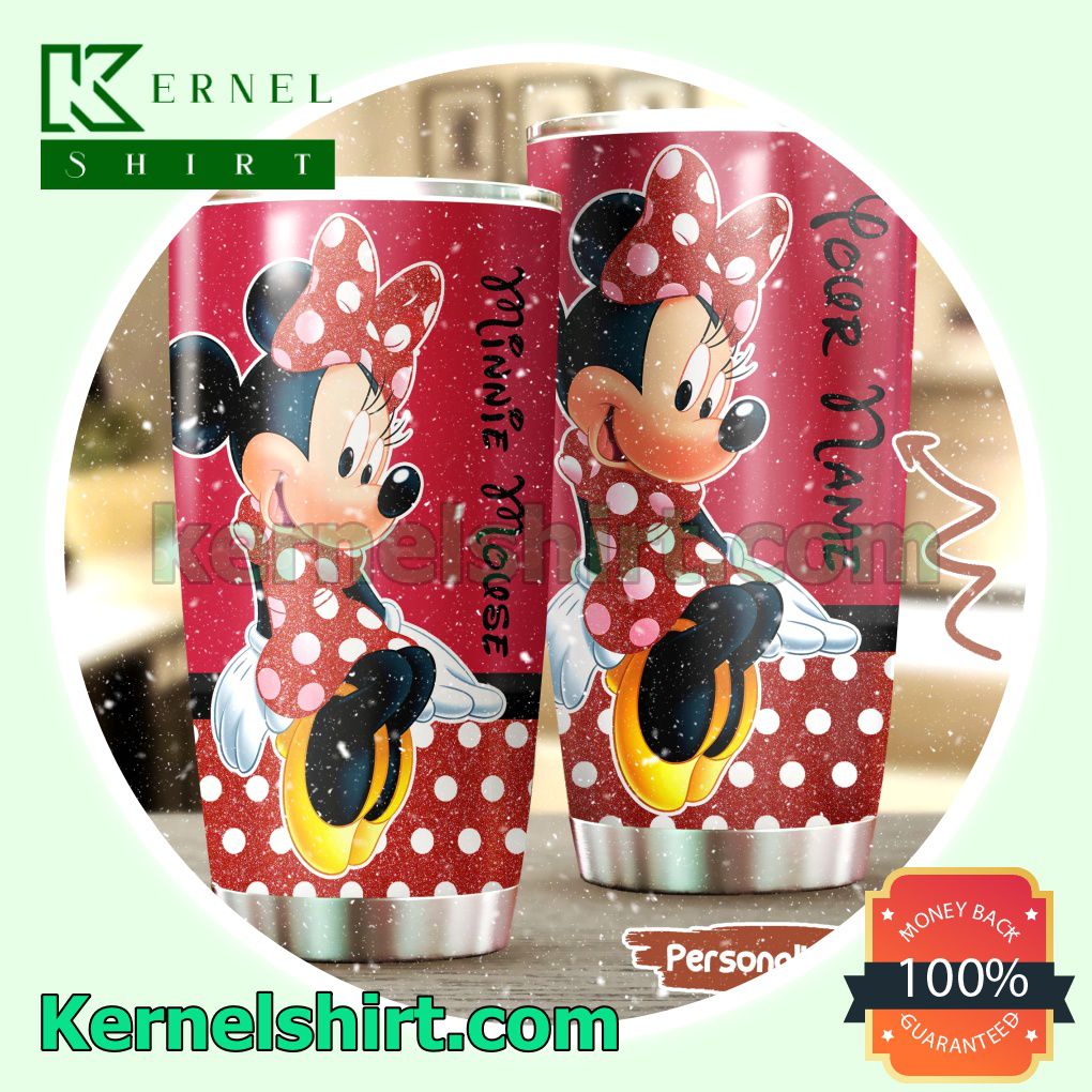 Personalized Minnie Mouse Cute Tumbler Cup