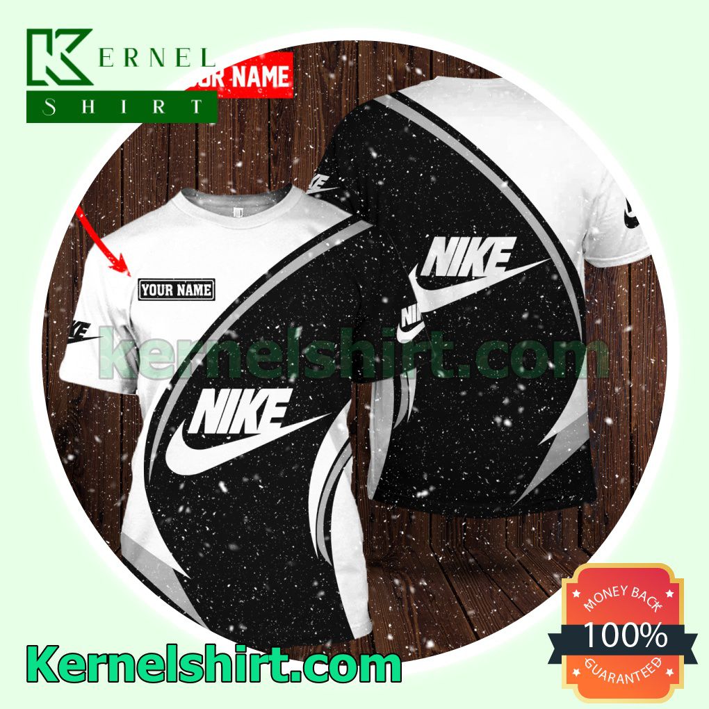 Personalized Nike Curves Logo 3D T-Shirt