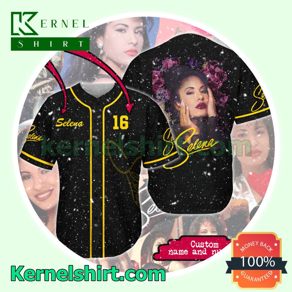 Personalized Selena Quintanilla Button Down Shirts