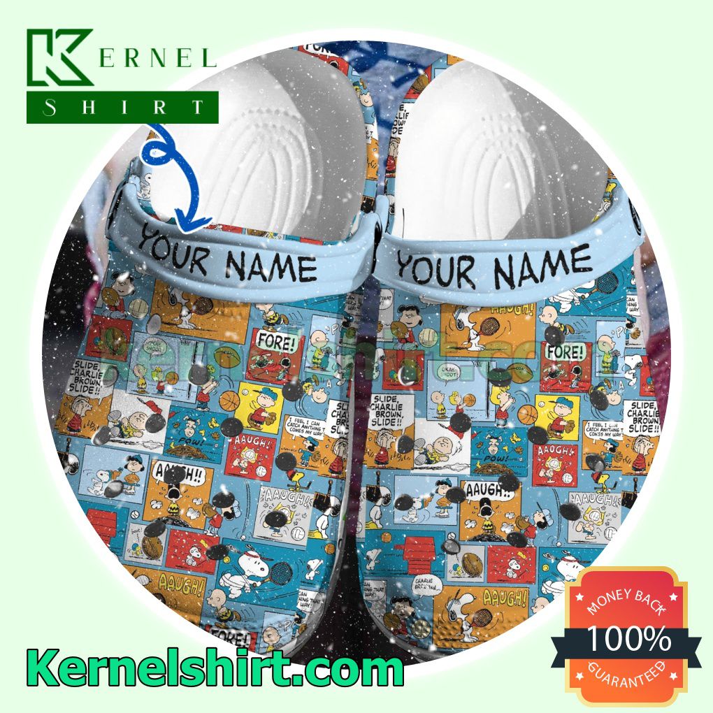 Personalized Snoopy Moment Clogs Shoes Slippers Sandals