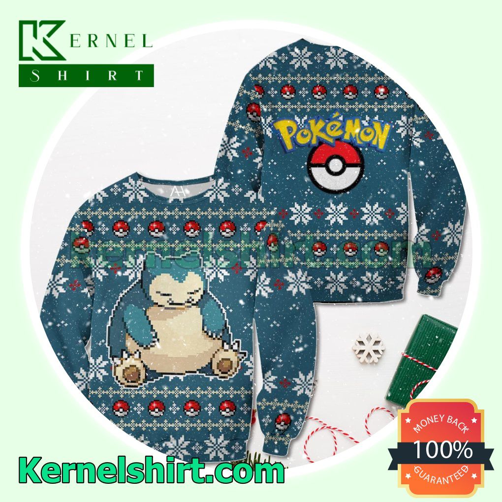 Pokemon Snorlax Crewneck Sweatshirt