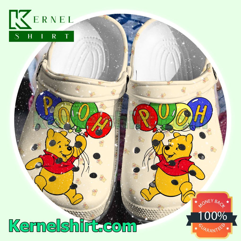 Pooh Balloons Clogs Shoes Slippers Sandals