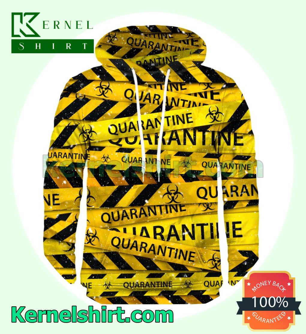 Quarantine Symbol 3D Hoodies Sweatshirt