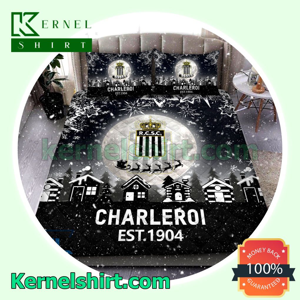 R. Charleroi S.c Est 1904 Football Comforter Set