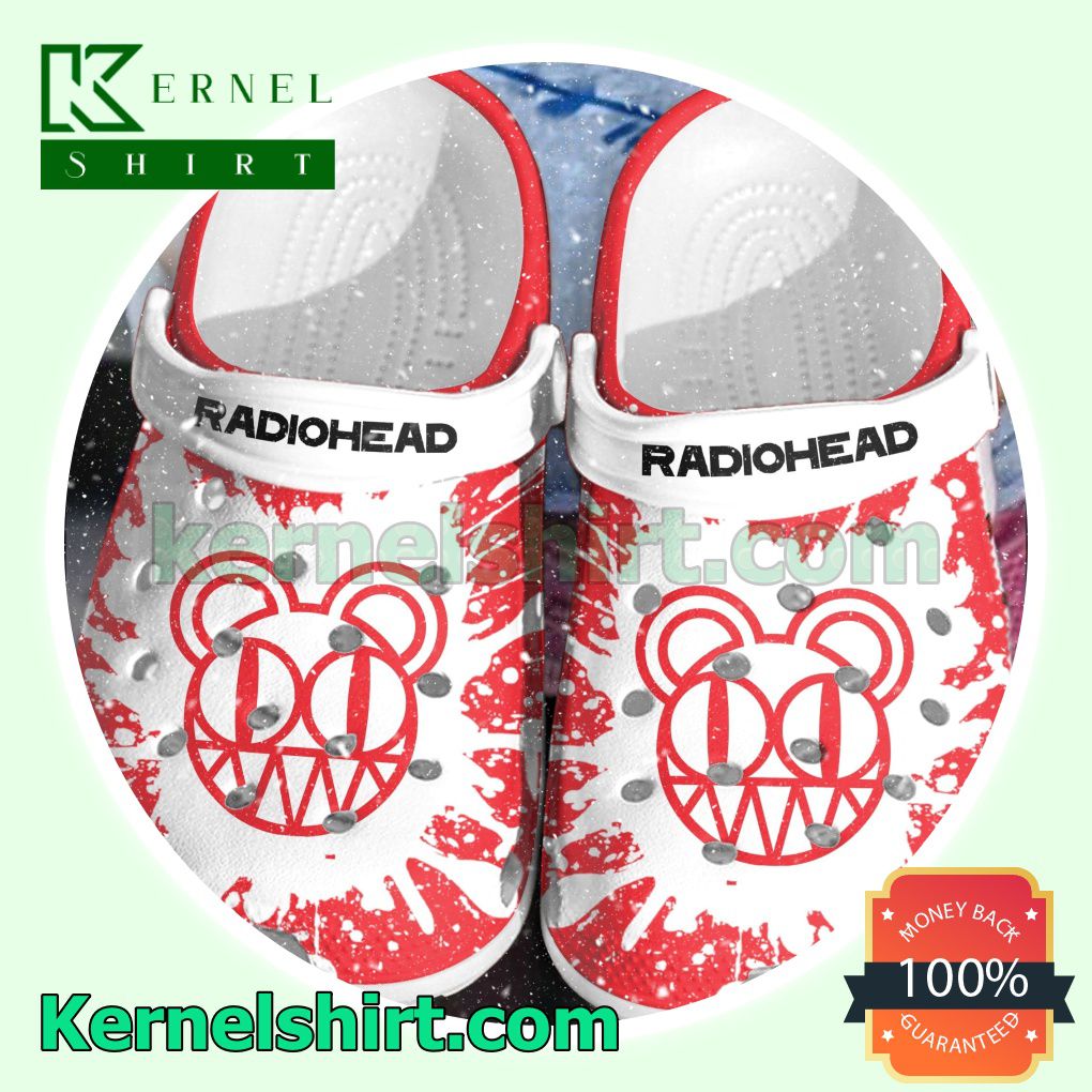 Radiohead Band Color Splash Clogs Shoes Slippers Sandals