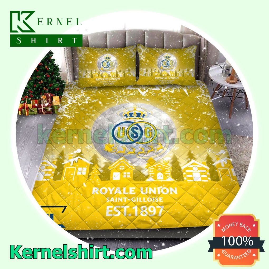 Royale Union Saint-gilloise Est 1897 Football Comforter Set