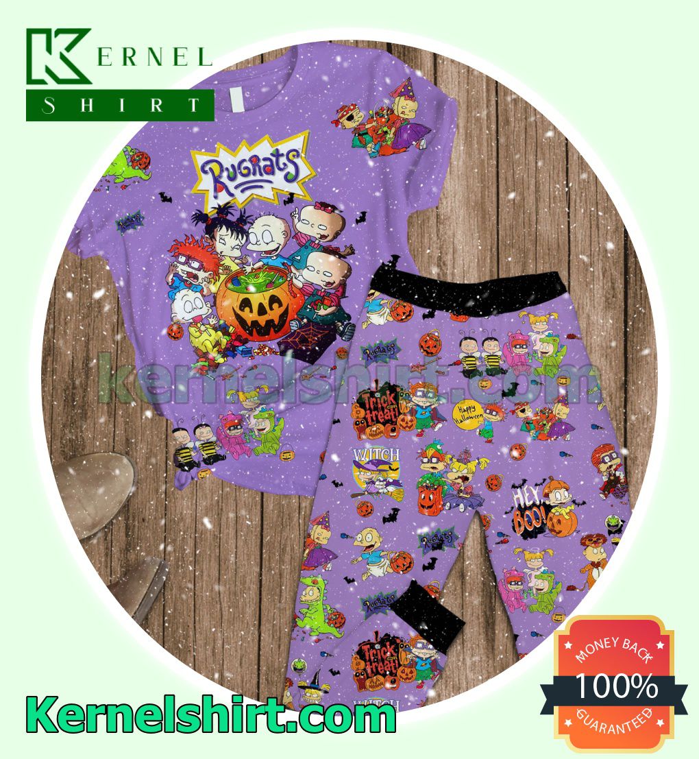 Rugrats Halloween Family Pajamas Set Sleepwear