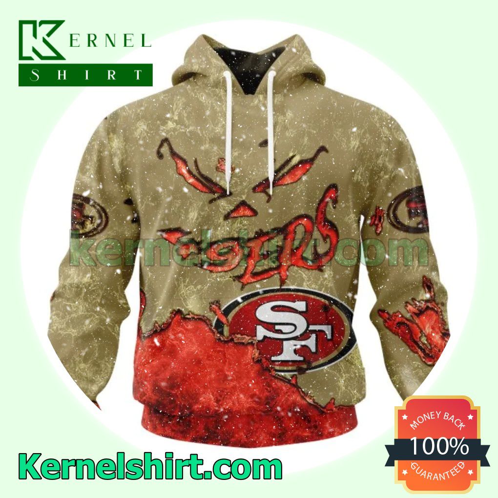 San Francisco 49ers NFL Halloween Costume Scary Shirt, Hoodie