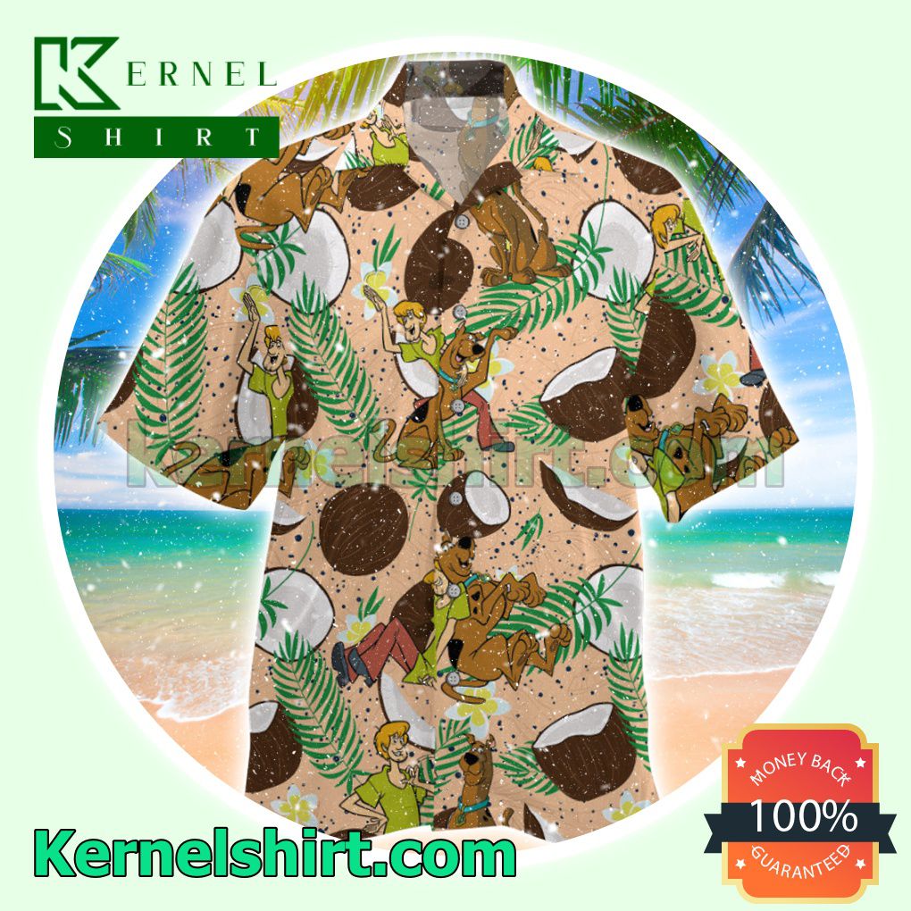 Scooby-doo Coconuts Summer Short Sleeve Shirt