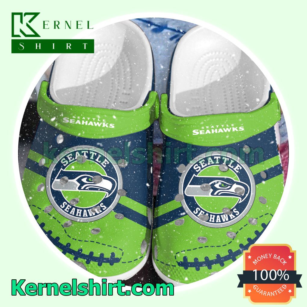 Seattle Seahawks Clogs Shoes Slippers Sandals