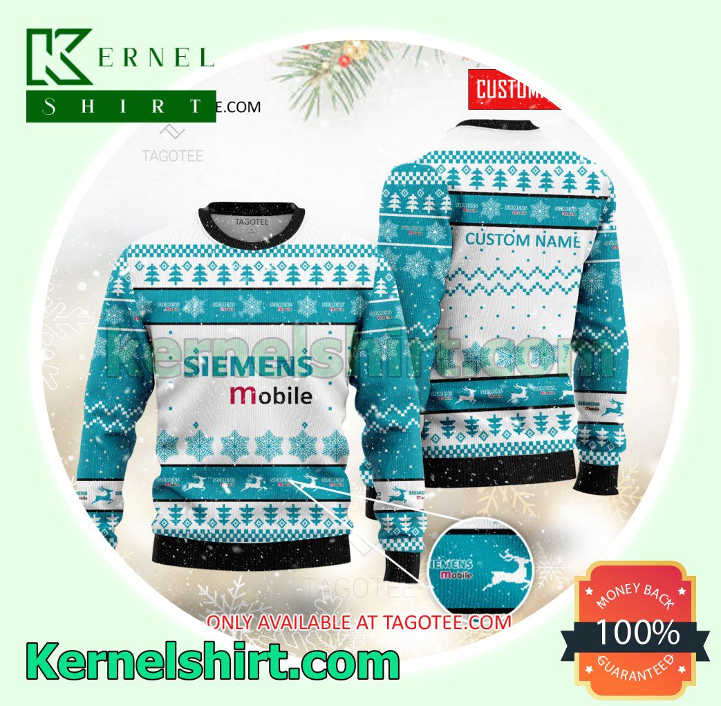 Siemens Mobile Logo Crewneck Sweatshirt