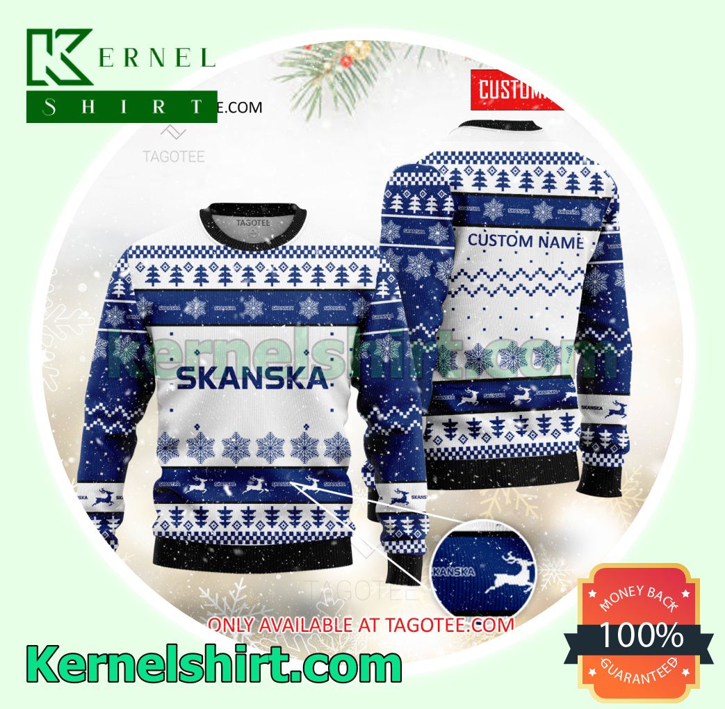 Skanska Logo Crewneck Sweatshirt