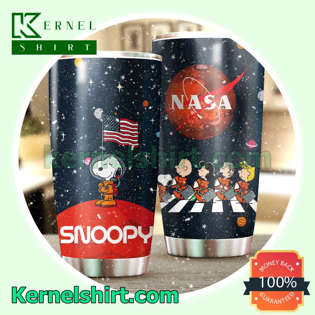 Snoopy Nasa Tumbler Cup