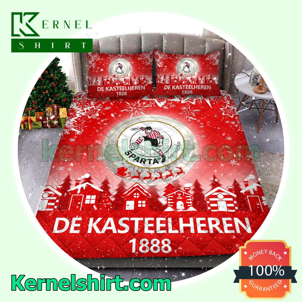 Sparta Rotterdam De Kasteelheren 1888 Football Comforter Set