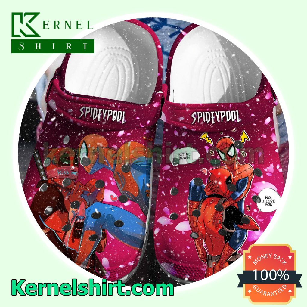 Spider-man And Deadpool Clogs Shoes Slippers Sandals