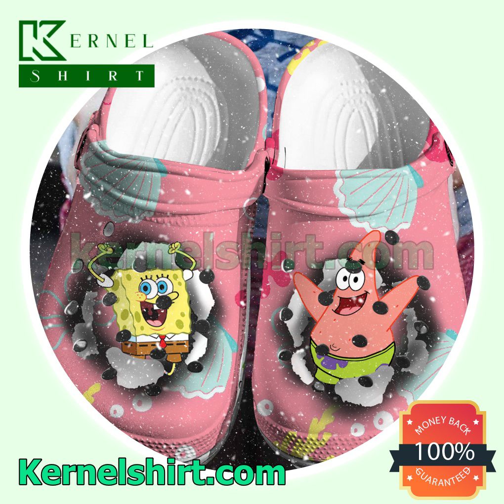 Spongebob And Patrick The Sea Clogs Shoes Slippers Sandals