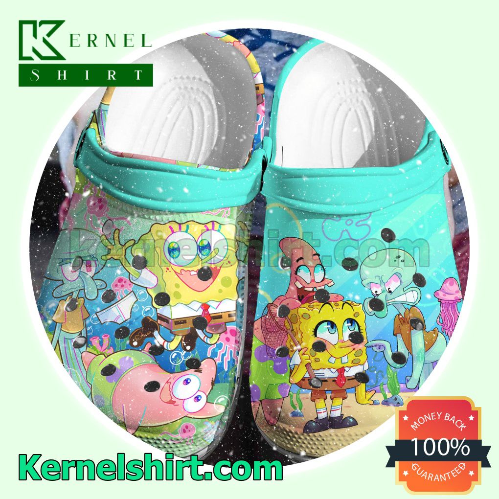 Spongebob Squarepants Colorful World Clogs Shoes Slippers Sandals