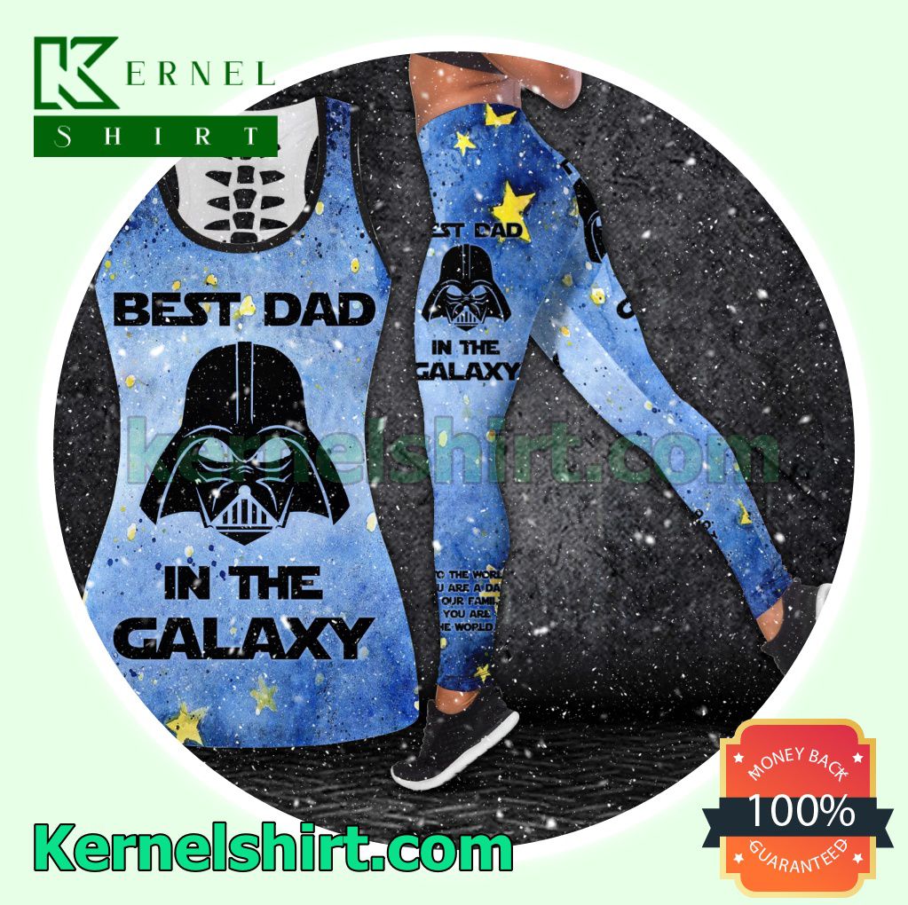 Star Wars Best Dad In The Galaxy Hooded Sweatshirt Women Legging