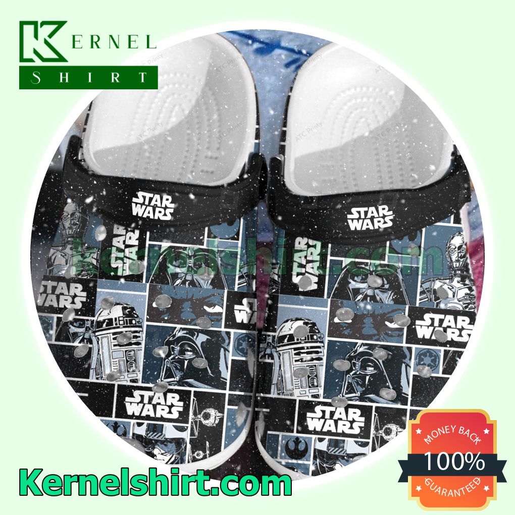 Star Wars Collage Art Clogs Shoes Slippers Sandals