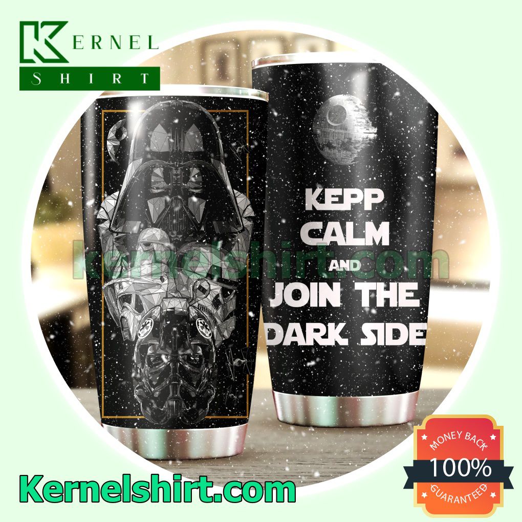 Star Wars Keep Calm And Join The Dark Side Tumbler Cup