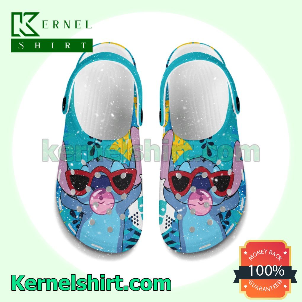 Stitch Blowing Bubbles Clogs Shoes Slippers Sandals