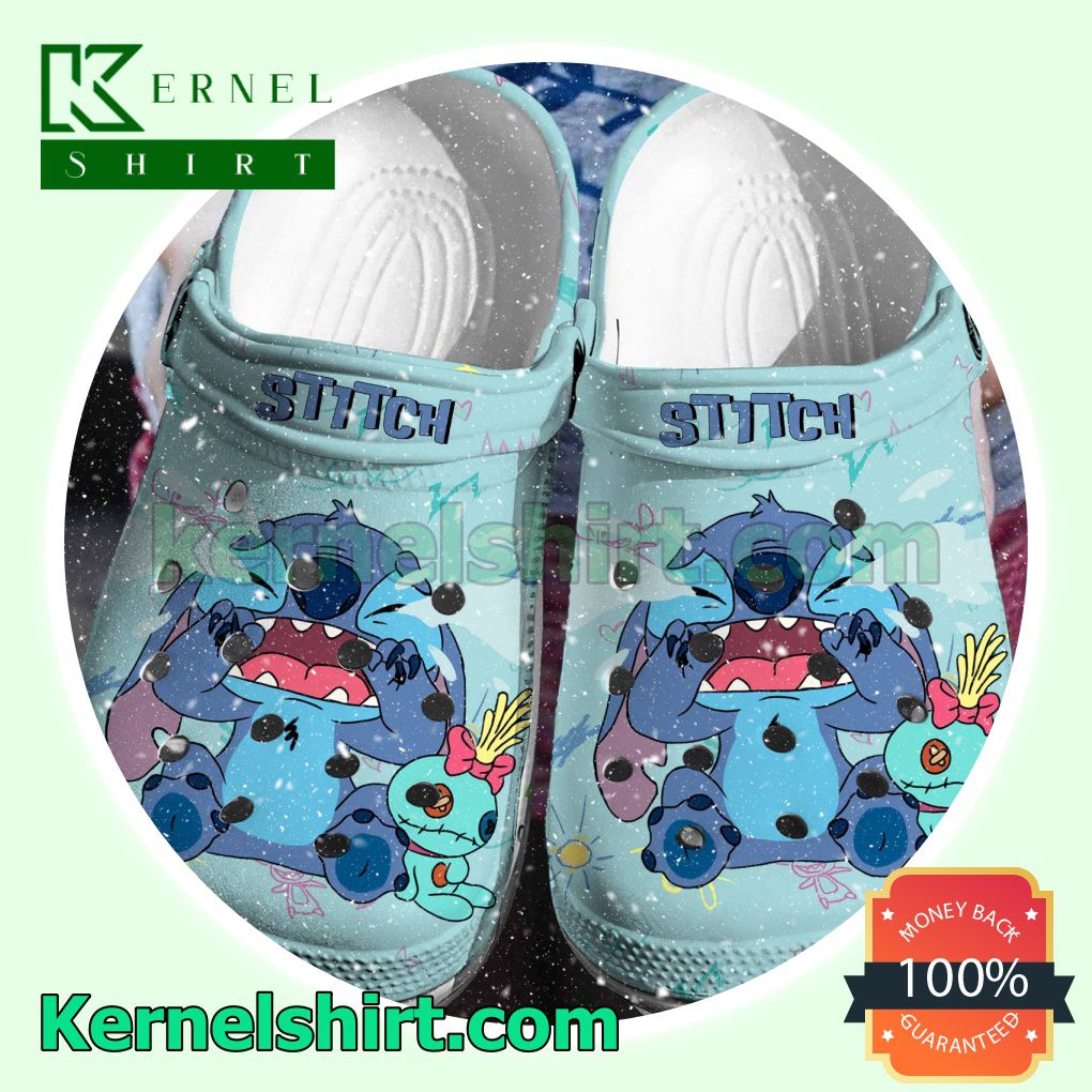 Stitch Crying Clogs Shoes Slippers Sandals