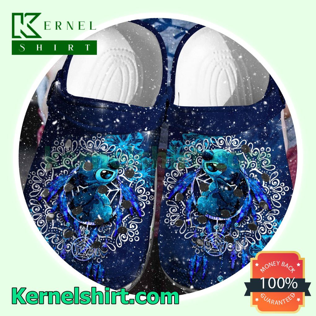 Stitch Dreamcatcher Galaxy Clogs Shoes Slippers Sandals