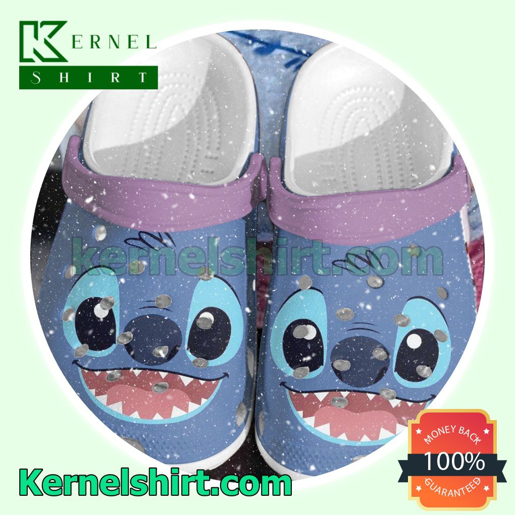 Stitch Face Full Print Clogs Shoes Slippers Sandals