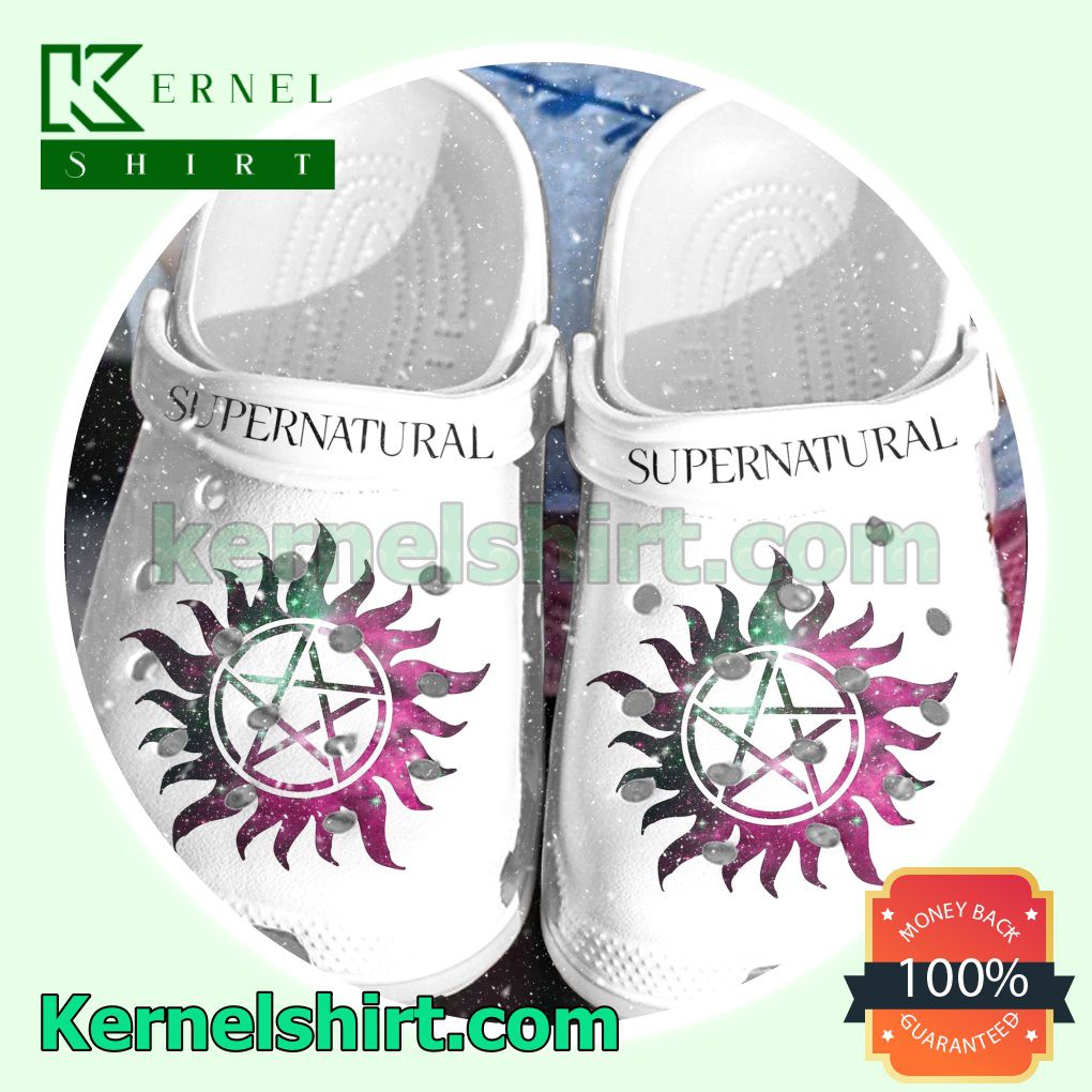 Supernatural Movie Symbol Clogs Shoes Slippers Sandals