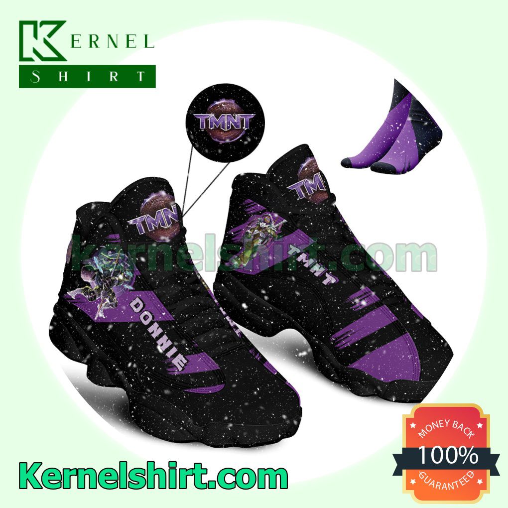 TMNT Teenage Mutant Ninja Turtles Donnie Jordan 13 Retro Shoes