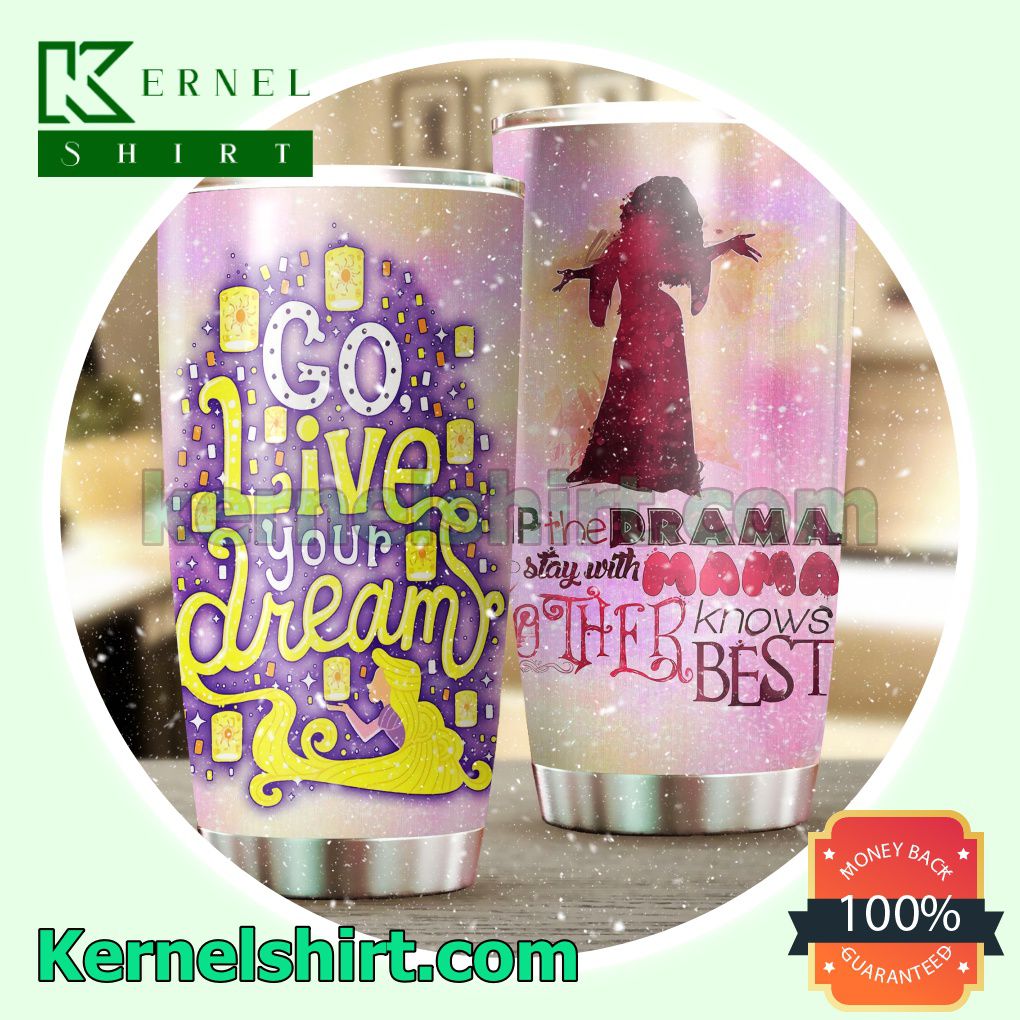 Tangled Go Live Your Dream Tumbler Cup