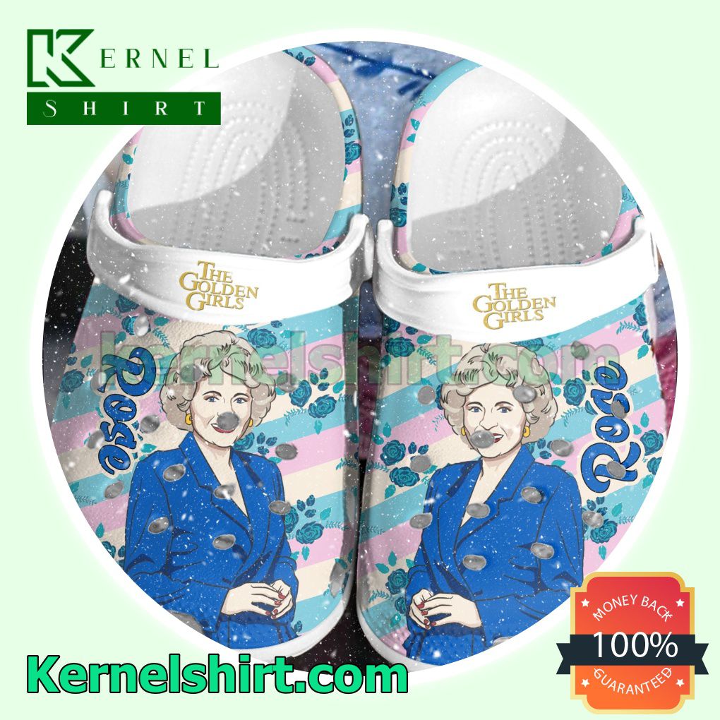 The Golden Girls Rose Clogs Shoes Slippers Sandals