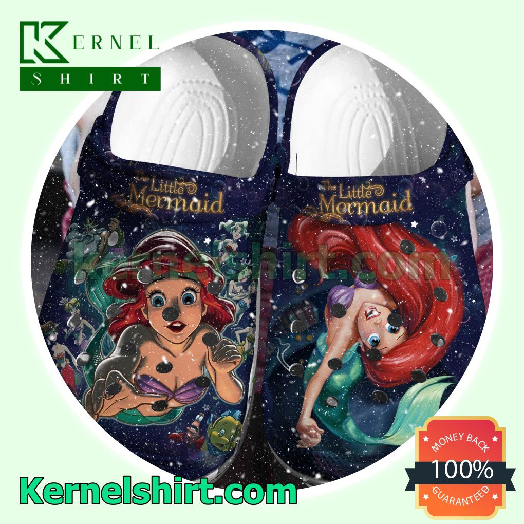 The Little Mermaid Ariel Clogs Shoes Slippers Sandals
