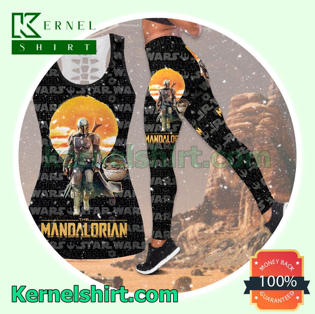 The Mandalorian Star Wars Hooded Sweatshirt Women Legging