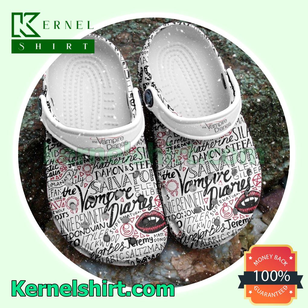 The Vampire Diaries Movie Character Name Clogs Shoes Slippers Sandals