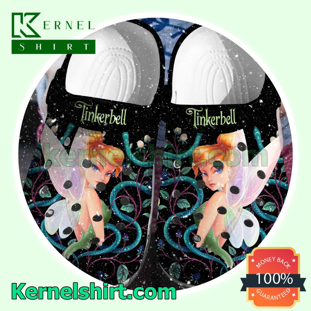 Tinkerbell And Flower Clogs Shoes Slippers Sandals