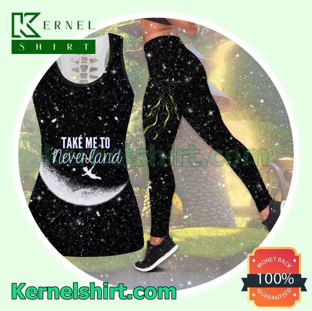 Tinkerbell Take Me To Neverland Hooded Sweatshirt Women Legging