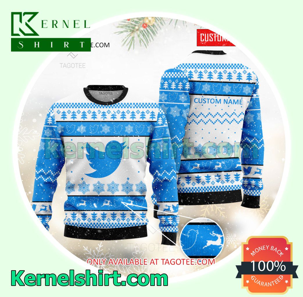 Twitter Brand Crewneck Sweatshirt