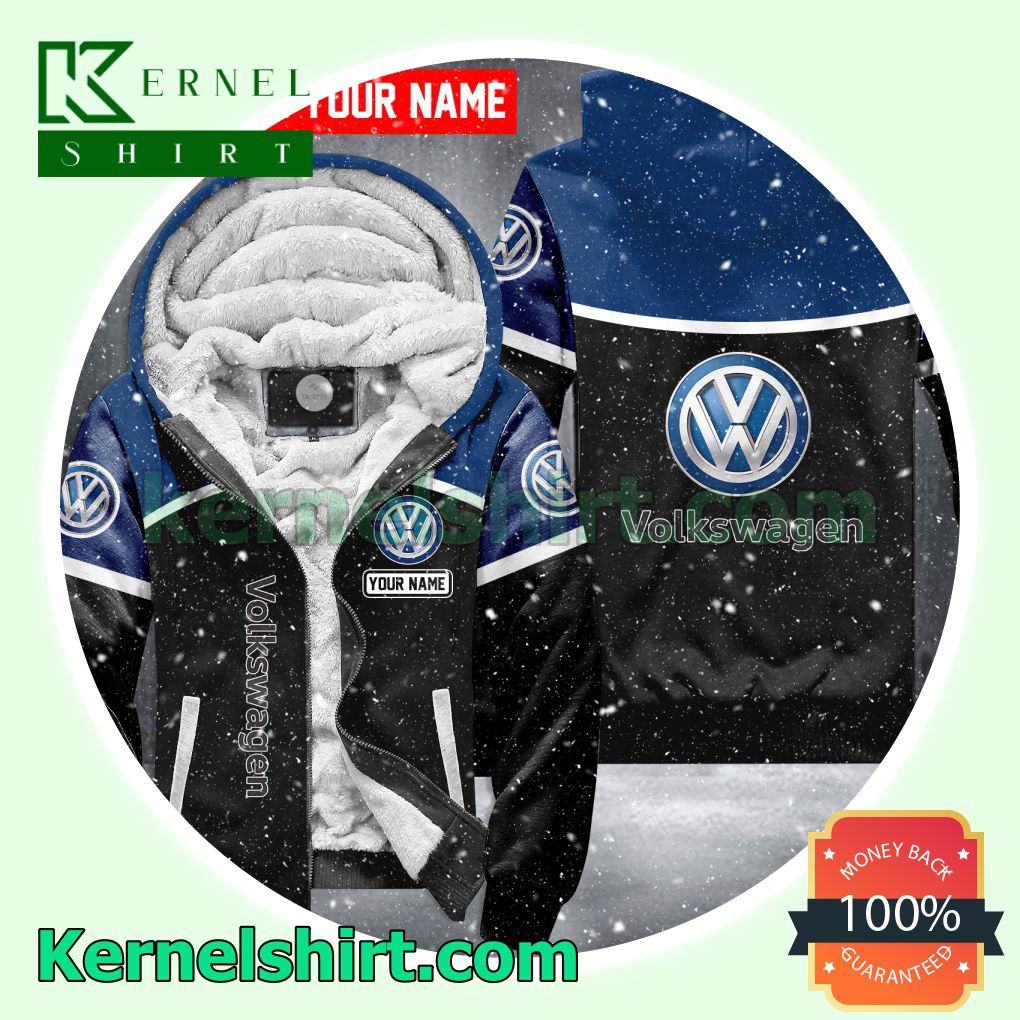 Volkswagen Brand Fleece Hoodie Jacket
