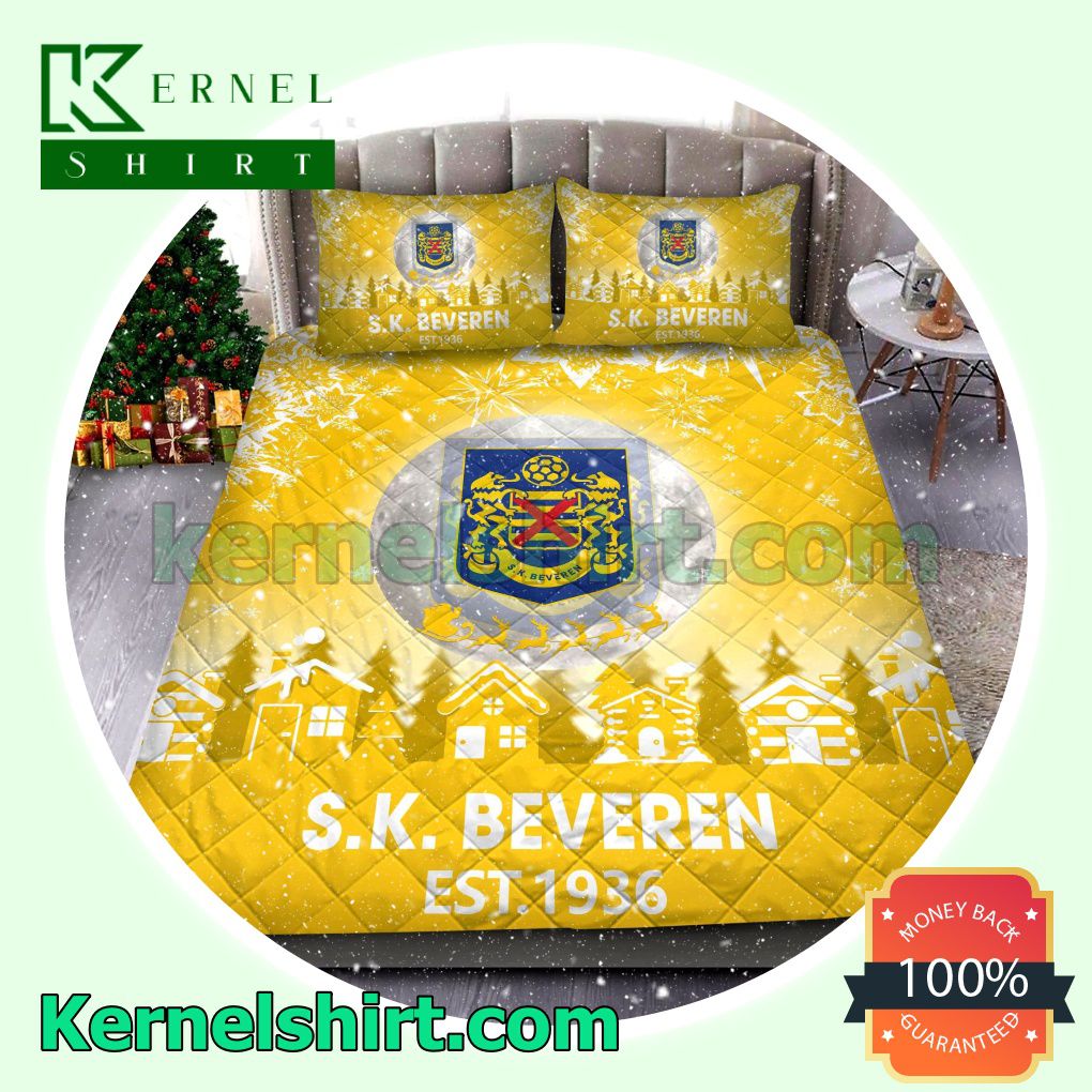 Waasland-beveren S.k. Beveren Est 1936 Football Comforter Set