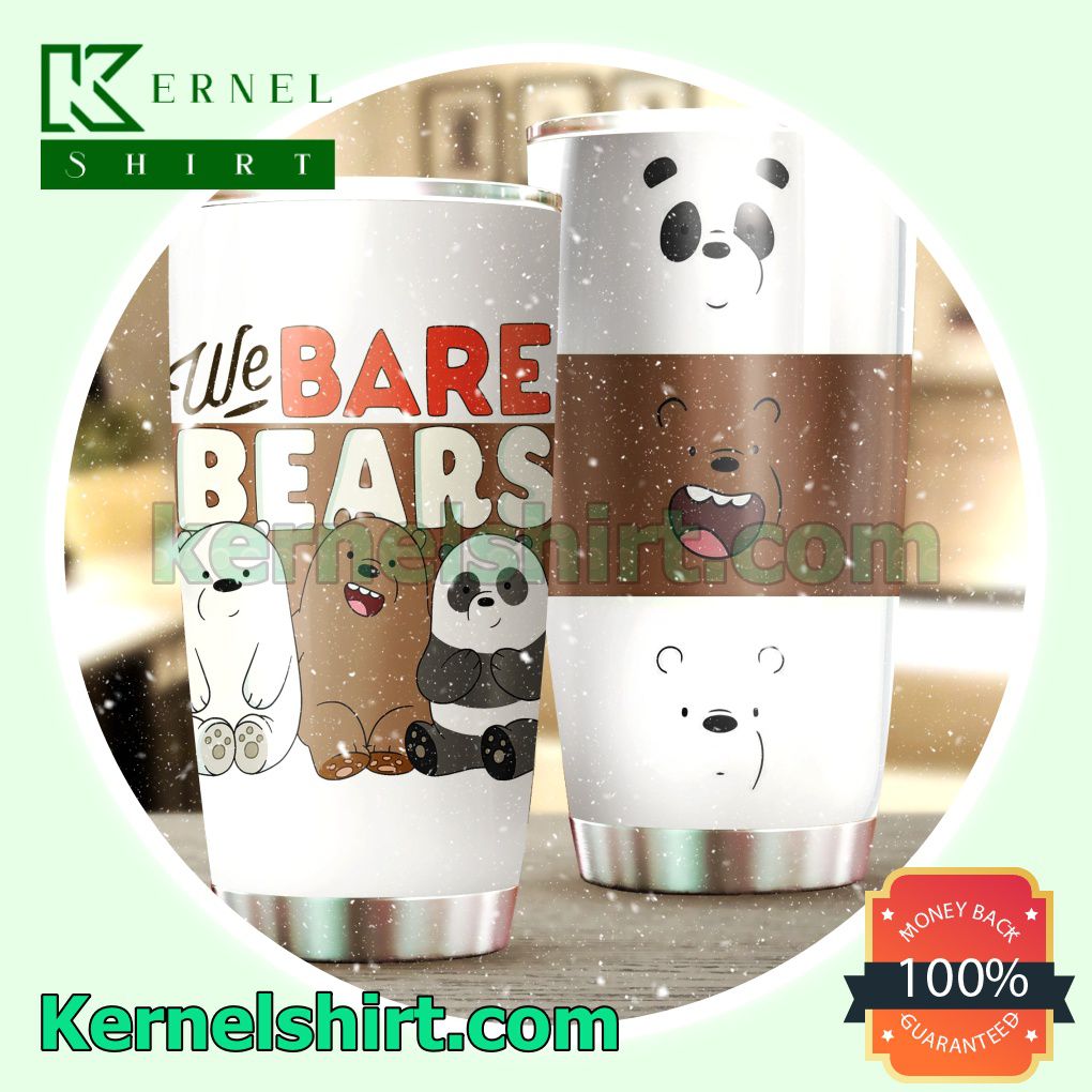 We Bare Bears Tumbler Cup
