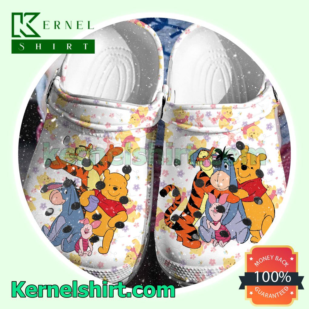 Winnie The Pooh Friends Clogs Shoes Slippers Sandals