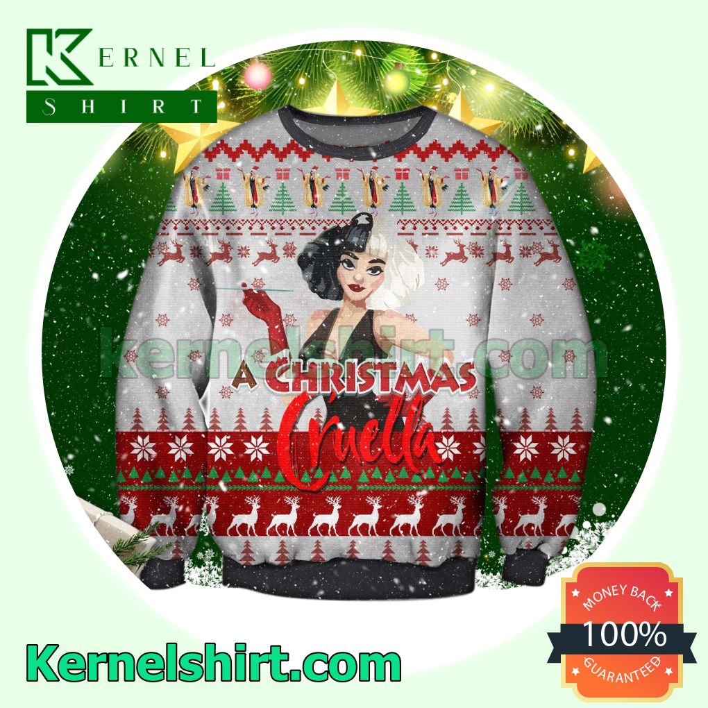 A Christmas Cruella Xmas Knitted Sweaters
