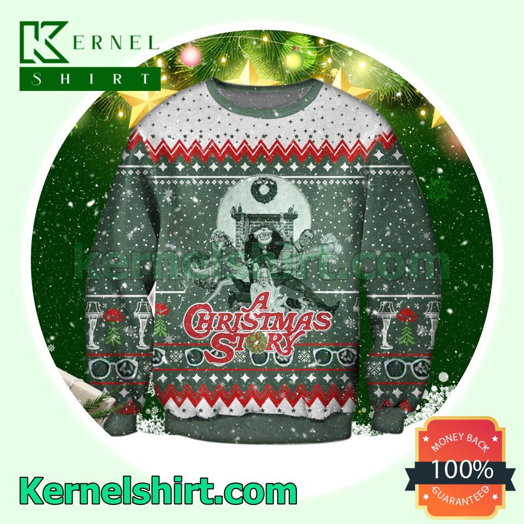 A Christmas Story Snowflake Xmas Knitted Sweaters