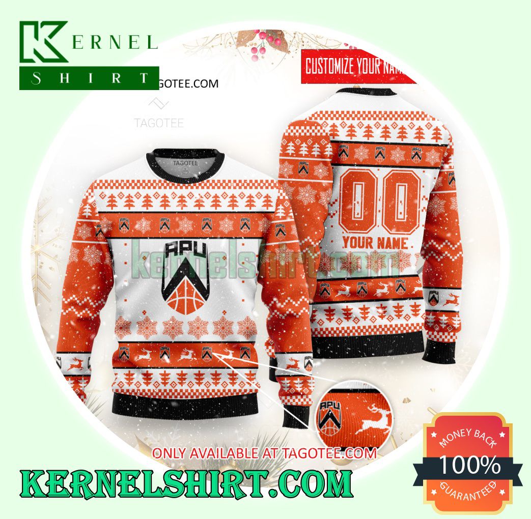 APU Udine Basketball Xmas Knit Sweaters