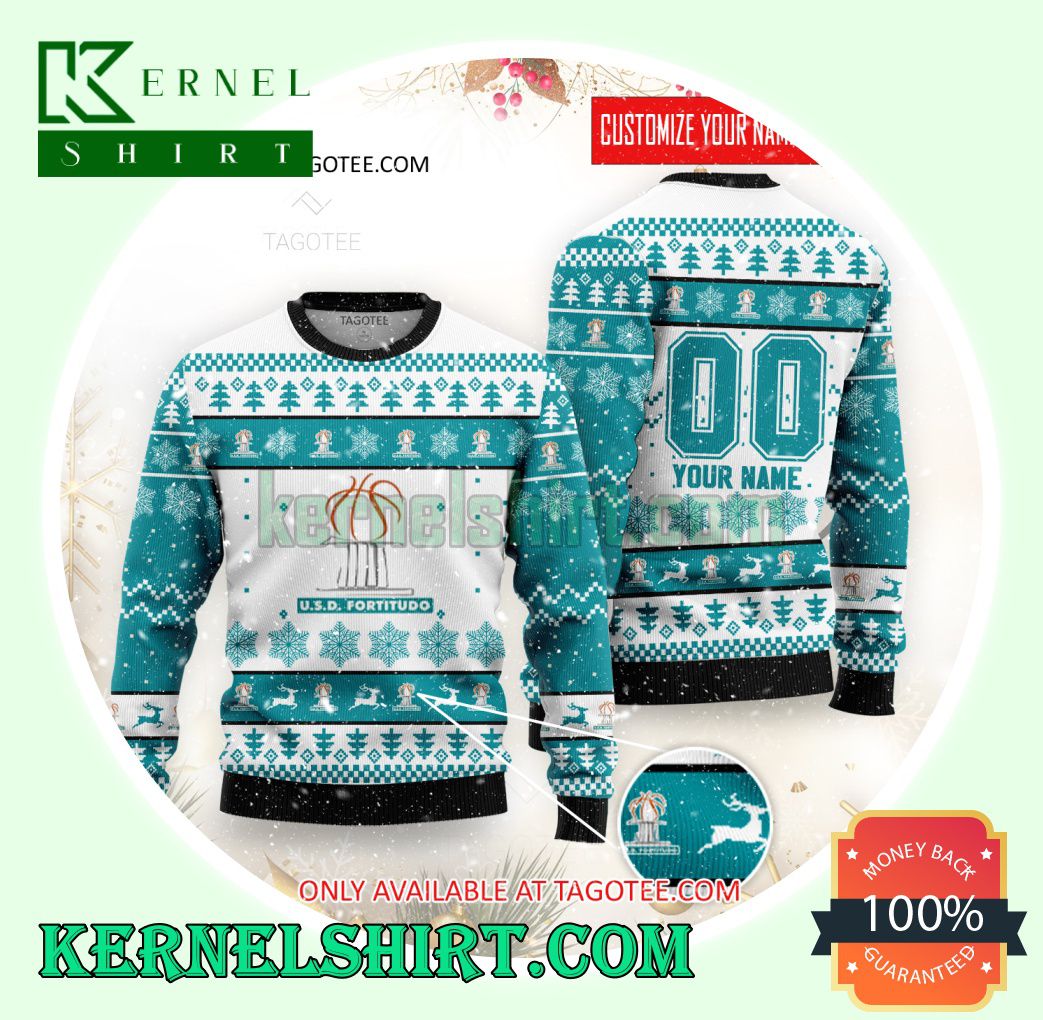 Agrigento Basketball Xmas Knit Sweaters