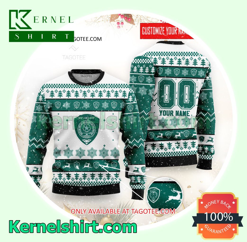 Akhmat Grozny Logo Xmas Knit Sweaters