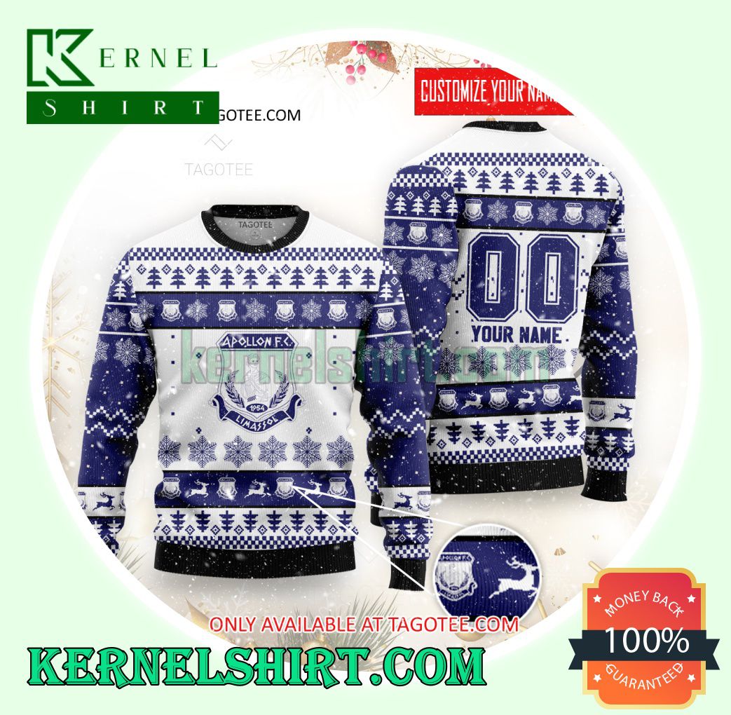 Apollon Logo Xmas Knit Sweaters