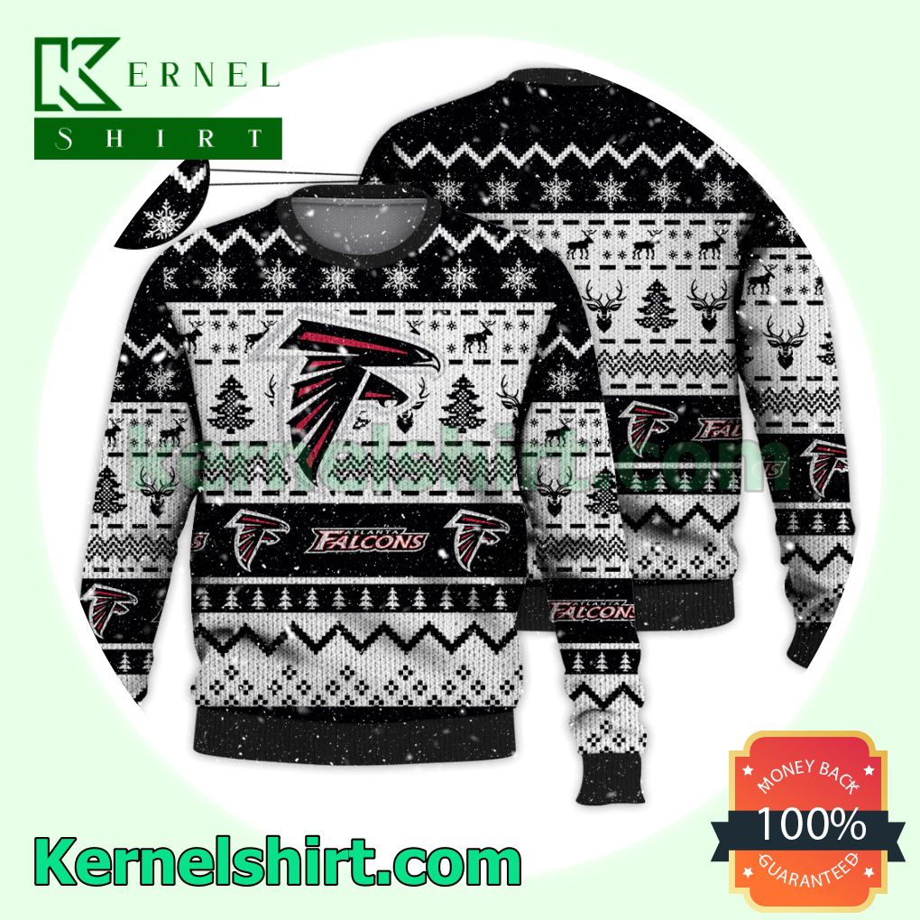 Atlanta Falcons NFL Funny Knitted Christmas Jumper