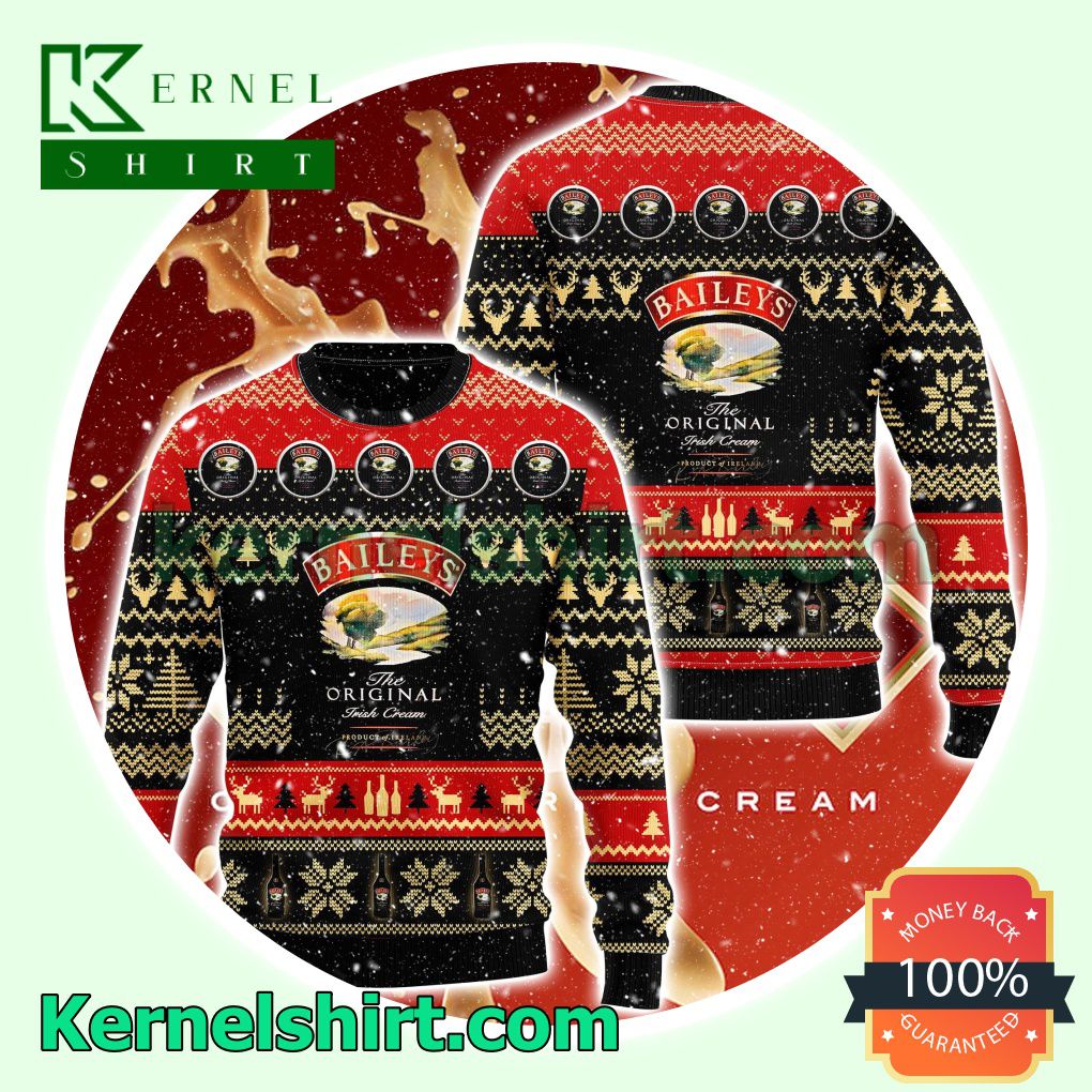 Baileys Irish Cream Xmas Knitted Sweaters